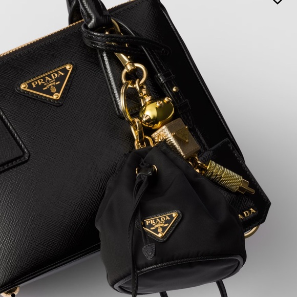 Mini Prada Icon re-nylon bag charm - Picture 6 of 12